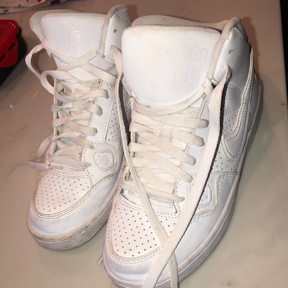 Kids Nike Air Force ones